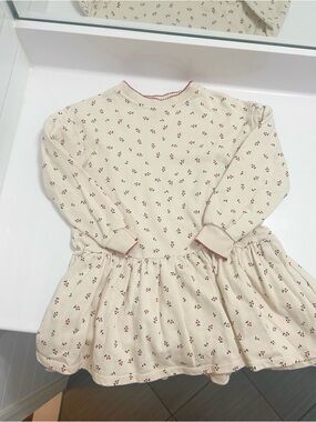 H&M sweatshirt Cherry dress girls 5-6 years